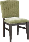 Macy Green Upholstered Side Chair