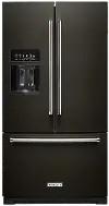 KRFF577KBS Kitchenaid 26.8 cu ft French Door Refrigerator - Black Stainless Steel
