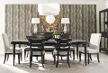 West End Loft Black 7 Piece Dining Set