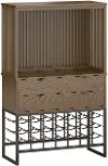 Reserve Brown Bar Cabinet