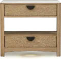 Escape Natural Oak Nightstand