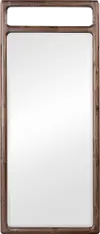 Sol Brown Floor Mirror