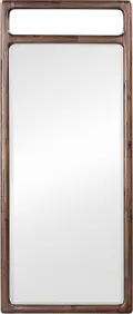 Sol Brown Floor Mirror