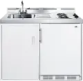Summit 48 Wide All-In-One Kitchenette - White