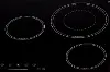 Summit 30 Wide 208-240V 5-Burner Electric Cooktop - Black