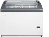 Summit Commercial 9.5 Cu.Ft. Chest Freezer - White with Curved Glass Door