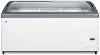 Summit Commercial 17 Cu.Ft. Chest Freezer - White with Curved Glass Lid