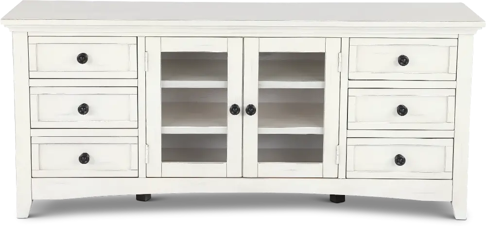 Marlo Marble White 62  TV Stand-1
