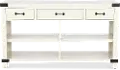 White River White Sofa Table