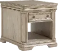 Oxford Gray Single Drawer End Table