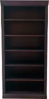 Jackson Cappuccino 72 Inch Bookcase
