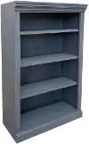 Jackson Gray Wash 48 Inch Bookcase