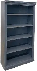 Jackson Gray Wash 60 Inch Bookcase
