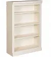 Jackson White Wash 48 Inch Bookcase
