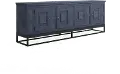 Aldean 90 Slate Blue TV Stand