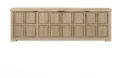 Geneva 94 Tan Embossed TV Stand