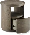 Bosley Porpoise Brown End Table