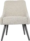 Boyle Tan Upholstered Guest Accent Chair
