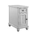 Newhaven White Chairside Table