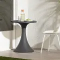15002 Dalya Dark Gray Outdoor Bistro Table - South Shore