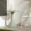 15003 Dalya Sage Green Outdoor Bistro Table - South Shore