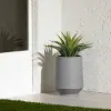 15006 Dalya Mottled Gray 16 Outdoor Planter