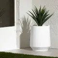 15009 Dalya White 19 Outdoor Planter