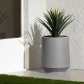 15011 Dalya Mottled Gray 19 Outdoor Planter