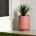 15013 Dalya Burnt Orange 19 Outdoor Planter
