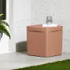 15337 Dalya Burnt Orange Square Outdoor Side Table - South Shore