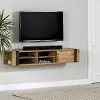 15528 Munich Oak 68 Hanging TV Stand - South Shore