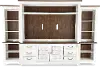 River Place White-Washed Entertainment Wall