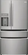 GRMS2773AF Frigidaire 26.3 cu ft 4-Door French Door Refrigerator - Stainless Steel