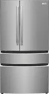 GRMN2872AF Frigidaire Gallery 27.2 Cu Ft French Door Refrigerator - Stainless Steel