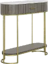 77219 Cameron Park Oval One Drawer Console Table