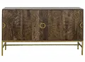 77261 Raelynn Brown Four Door Credenza