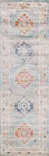 A181-MULTI-2.6X8-ASH301 Ashland 3 x 8 Bernard Multicolor Rug