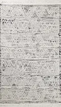 M152-IVCHAR-5X7.6-MTK202 Montauk 5 x 8 Bryson Gray Area Rug