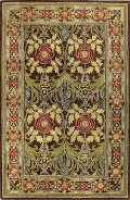 R128-CHOC-8X10-HG102 Wilshire 8 x 10 Hastings Chocolate Wool Area Rug
