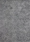 R130-GY-76X96-LC172 Verona 8 x 10 Nayla Gray Wool Area Rug