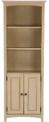 Archbold Sand Brown Bookcase Pier