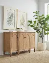 Laurel Natural Oak Office Console