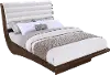 Aussie Chocolate Brown Queen Platform Bed