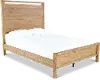 Boho Sandstone Tan Queen Panel Bed