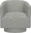 Brylee Gray Swivel Accent Chair