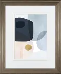 Gold Monde I Framed Art