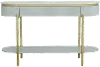 Deco White Console Table