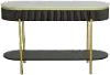 Deco Black Console Table