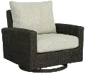 Tahiti Wicker Swivel Chair