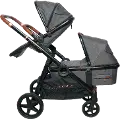 VCHD-MV202-01 Venice Child Maverick Single to Double Stroller with Bassinet